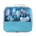 ZELINYE Baby Grooming Kit Set - 13PCS Manicure, Nail Clippers, Hairbrush Tools for Newborns & Infants (Blue) - Buy Online on SooperMarket.com