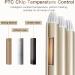 Ten-Tatent 3 Barrel Hair Waver Curling Iron 25mm - 2 Temperatures - Quick Heating - for Long or Short Hair Styling - Heat Resistant Glove - Gold - Buy Online on SooperMarket.com