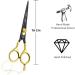 Wishbeauty 6" Professional Scissor for Hair Cutting Hair Dressing Thinning Shear Scissors UK Shears for Hair Cutting Barber Scissors for Professionals - Buy Online on SooperMarket.com