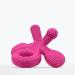 Smilo Champ Baby Teether - Soft Silicone Teething Toy for Babies 3+ Months - 5 Textured Structures for Gum Massage - Plum - Buy Online on SooperMarket.com
