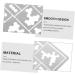 EXCEART Camouflage Spray Board Models Stencils for Crafts Painting Templates Washable Template Paper As Shown 8.50X5.50X0.20CM - Buy Online on SooperMarket.com