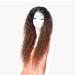 SHIYID Synthetic Lace Front Wig - Brown Afro Kinky Curly Wig for Black Women | International Shipping - Buy Online on SooperMarket.com