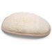 Pack of 6 Natural Organic Loofah Sponge Pads for Exfoliating Skin | Bath & Shower Scrubber with Adhesive Hook - Buy Online on SooperMarket.com