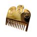 Gold Color Coded Professional Hair Clipper Guards Guides #3170-400 - 1/8 to 1 - Fits Most W Clippers - Buy Online on SooperMarket.com