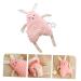 Warmhm Baby Comfort Towel & Plush Toy | Soft Bath Towel for Toddlers & Infants | Newborn Toy & Towel Set - Rosa 30x15 cm - Buy Online on SooperMarket.com