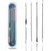 4PCS Blackhead Remover Tool Set Acne Extractor Comedone Pimples Spot and Zit