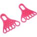 Adjustable Toe Foot Stretcher Bunion Corrector & Ankle Brace - Pink Toe Stretch Belt for Muscle Relaxation in Women and Men - Buy Online on SooperMarket.com