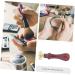 PLAFOPE 2 Pcs Dispensing Plate Tool Delicate Stamper Cosmetic Accessory Vintage Envelopes Copper Copper Head - Buy Online on SooperMarket.com