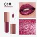 Buy WeixinBuy 4 Colors Matte Metallic Lip Gloss Set - Waterproof Glitter Shimmer Flip Lipsticks | Diamonds Pearl Liquid Lipstick Kit - International Shipping Available - Buy Online on SooperMarket.com