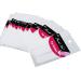 10Pcs Nail Art Designs French Chevron & Teardrop Nail Tip Guides Stickers