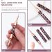 minkissy Nail Polish Acrylic Nail Art Brush Nail Art Liner Pen Double-end Nail Liner Pen Nail Drawing Liner Brush Nail Liner Pen for Drawing Nail Art Pen Leopard Print Metal Line Pen - Buy Online on SooperMarket.com