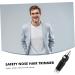 NOLITOY Nose Hair Trimmer - Manscape Trimmer for Men | Facial & Ear Hair Removal | Washable Plastic Epilator - Buy Online on SooperMarket.com