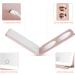 LED Foldable Travel Makeup Mirror - 5x7 inches, 3 Color Light Modes, USB Rechargeable - Rose Gold - Buy Online on SooperMarket.com