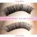 3D-C Pre Made Fan Eyelash Extensions 9-15mm - Short Stem Russian Volume Lashes 0.10 - 3D-C-0.10-9-15 Mix - Buy Online on SooperMarket.com