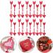 Didiseaon 20pcs Valentine's Day Cake Inserts Fruit Cake Bridal Shower Picks Appetizer Toothpicks Decorative Cake Inserts Red Decor Paper Cups Birthday Cake Decoration Dessert Arrow - Buy Online on SooperMarket.com