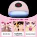 Nail Lamp 24W UV LED Nail Dryer Painless Curing Lamp with Automatic Sensor LCD Display 3 Timer Setting UV Nail Dryer for Fingernail & Toenail Gel Polish - Buy Online on SooperMarket.com