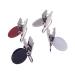 Sutoyuen 42pcs Metal Round Suspender Clips for DIY Pacifier Chains & Jewelry Accessories - Buy Online on SooperMarket.com
