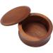 LiebeWH Men's Wooden Shaving Brush Bowl - Maple Shaving Cream Soap Cup for Home & Barber Shops | Portable Grooming Essential - Buy Online on SooperMarket.com