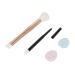 U-Shaped Viral Contour Nose Brush Set | Dual-Ended Makeup Brush & Foundation Sponge for Perfect Contouring | Enhance Your Look with Professional Makeup Tools - Buy Online on SooperMarket.com