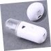 Baluue 2pcs Skin Care Mini Humidifier Humidifer Portable Humidifier Cooler Portable Steamer White - Buy Online on SooperMarket.com