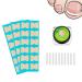 Ingrown Toenail Correction Patch Ingrown Correction Sticker 46 Pieces Ingrown Toenail Correction Patch Care Ingrown Nail Patch for Men Women