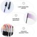 BELLIFFY 6pcs Colored Mascara Lady Mascara Fine Mascara Curling Mascara Silver Wigs for Women Makeup Tool Abs - Buy Online on SooperMarket.com