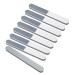 8PCS 3 Way Nail File and Buffer 3 in One Nail Buffer That Shapes  Nail File Manicure Tools for Poly Nail Extension Gel and Acrylic Nails Tools Suit for Home Salon