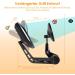 Arkham Bike Mirror - HD Real Glass Extra Large Left Handlebar (15-20mm) for E-Bikes - Premium Square Bicycle Back Mirror - Buy Online on SooperMarket.com