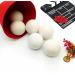 ZYWUOY 6Pcs Wool Dryer Balls Reusable Softener Sheep Organic Fabric Wool Dryer Balls Laundry Dryer Sheets Alternative - Buy Online on SooperMarket.com