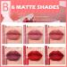 Buy 6 Colours Matte Liquid Lipstick Set B | Long Lasting Waterproof Lip Gloss & Nourishing Color Lip Glaze for Women - International Shipping - Buy Online on SooperMarket.com