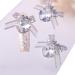 3pcs Nail Art With Rhinestones Organza Bowknot Fingernail Decoration For Salon Home Use Nail Accessories Kit - Buy Online on SooperMarket.com