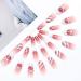 Brishow Coffin Pink Artificial Nails - 24pcs Ballerina Acrylic Press On Full Cover for Women & Girls - Fast International Shipping - Buy Online on SooperMarket.com