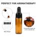 Furnido 5ml Amber Glass Dropper Bottle Pack of 35 - DIY Essential Oil & Perfume Vials with 2ml Droppers - Buy Online on SooperMarket.com