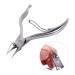 Toenail Clippers Trimmer Thick Toenails Nipper Professional Stainless Steel Cuticle Trimmer Scissors Toenails Nail Clippers for Thick or Ingrown