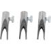 Metal Eyebrow Pencil Sharpener Lightweight Aluminum Alloy U-Shaped Effective Eyebrow Sharpening Tool for Home (Silver) - Buy Online on SooperMarket.com