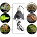 Hisunfarm Reptile Pet Heat Lamp Holder with Clip | 300 Watt UVA/UVB Bulb Guard for Lizard, Turtle, Snake, Spider & Chick - Buy Online on SooperMarket.com