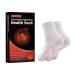 Afiz Tourmaline Heating Health Socks Tourmaline Lymphvity Slimming Health Sock Tourmaline Health Sow Foot Massage Heating Socks Pain Relief and Fat Burning Unit Sensory (White)