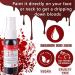 1.06 oz Go Ho Blood Splatter Fake Blood Spray for Halloween Costume Cosplay - Washable Body Paint for Zombie, Vampire, Clown Makeup - Buy Online on SooperMarket.com