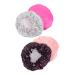 Healeved 4pcs Shower Cap Ladies Hats Satin Lined Turbans for Women Womens Shower Caps Washable Shower Cap Flower Pattern Shower Cap Sleeping Hair Bonnet Hair Care Caps Sleeping Caps Make up 27X27X10CM Assorted Color C