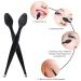 16 Pcs Black Silicone Lip Exfoliator Brushes - Double-Sided Lip Scrub Tool for Skincare | Raploy Soft Silicone Exfoliator for Smoother Lips - Buy Online on SooperMarket.com