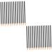 HAPINARY 200 Pcs Disposable Eyeliner Brush Eyeliner Blending Brush Cosmetic Eye Wands Gel Eyeliner Makeup Eye