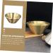 Zerodeko 4pcs Double Layer Insulation Bowl Camping Bowls Noodle Bowl Decorative Soup Bowl Dishes Reusable Ice Cream Bowls Korean Soup Noodles Stainless Steel Bowl Toddler Anti-Scald Pasta 12X12X5.8CMx4pcs Goldenx4pcs - Buy Online on SooperMarket.com