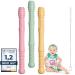 Buy BPA-Free Silicone Teething Tubes | 3-Piece Teething Aid & Ring Set | US-CPC Approved Grasping Toy for Babies - Buy Online on SooperMarket.com