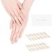 DANNI & TONI Cat Eyes Gel Nail Polish Strips - Crystal Haze French Tip | Salon-Quality Manicure Stickers Set - Buy Online on SooperMarket.com