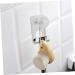 Cabilock 10 pcs No Hook Shaver Holder | Bathroom Razor & Towel Storage | Aluminum Alloy Clothes Hook - Buy Online on SooperMarket.com