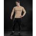 DRSKIN 4 3 or 1 Pack Men's Compression Shirts Top Long Sleeve Sports Baselayer Workout Running Athletic Gym X-Large Round Beige - Buy Online on SooperMarket.com