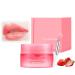 Lip Sleeping Mask Lip Mask Overnight Strawberry Lip Masks Skincare Lip Oils Lip Moisturiser for Dry Chapped Peeling Cracked Lips Fades Lip Lines Lip Balm Locks In Moisture Lip Care 20g-Strawberry01