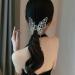 Large Sliver Butterfly Hair Clips - Strong Hold Hair Claw Clips for Women and Girls | Wedding, Prom, Party Wear Hair Accessories | Style 1 - Buy Online on SooperMarket.com