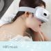 Eye Massage Device with Heat & Vibration - Foldable Bluetooth Eye Mask for Dark Circles & Dry Eyes Therapy - Buy Online on SooperMarket.com
