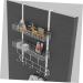 CIYODO Door Hook Towel Rack Coat Hangers Door Hanger Wall Door Organizer On The Door Clothes Hook Office - Buy Online on SooperMarket.com